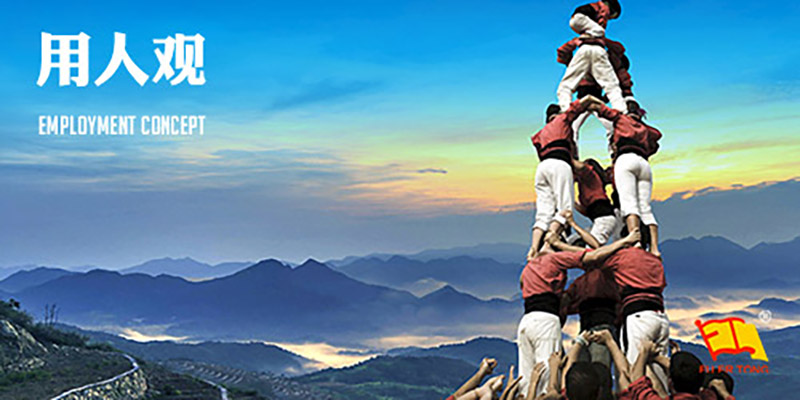 以人為本、知人善用、團(tuán)隊(duì)協(xié)作